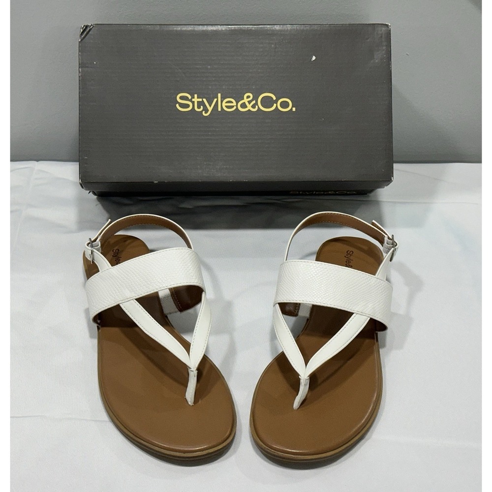 Style & Co. "Sadiee" Slingback Thong Summer‎ Women's Sandals Size 11 NEW